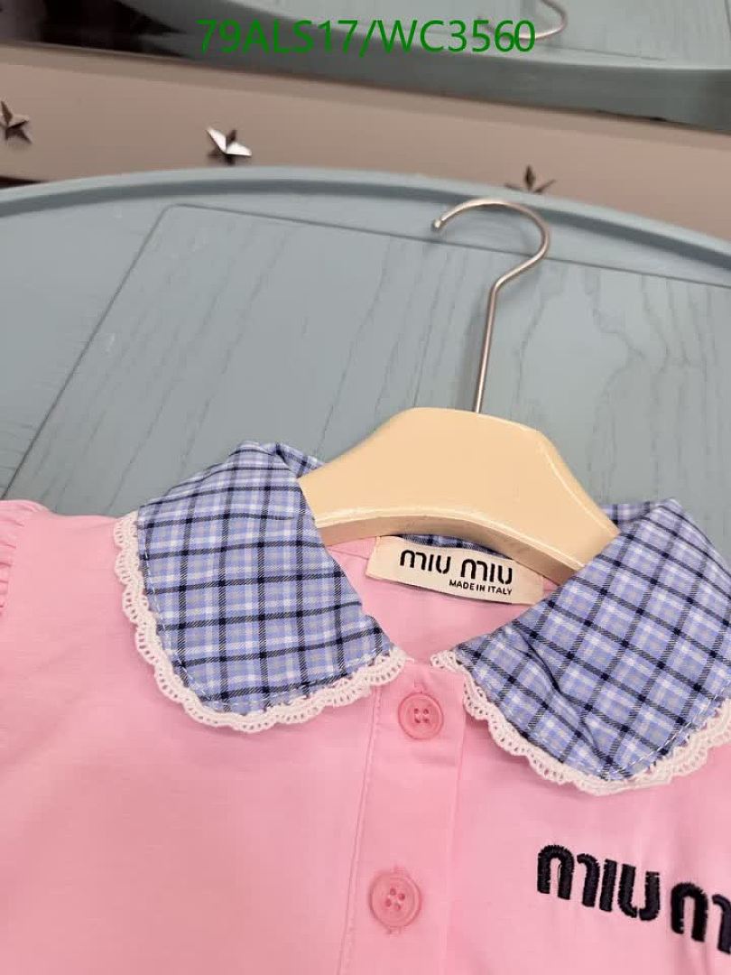 MIUMIU-Kids Clothing Code: WC3560 $: 79USD