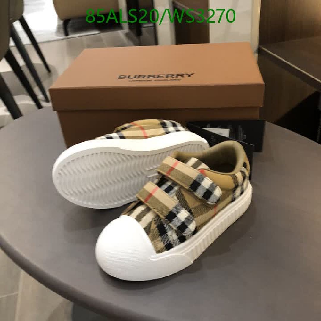 Burberry-Kids shoes Code: WS3270 $: 85USD