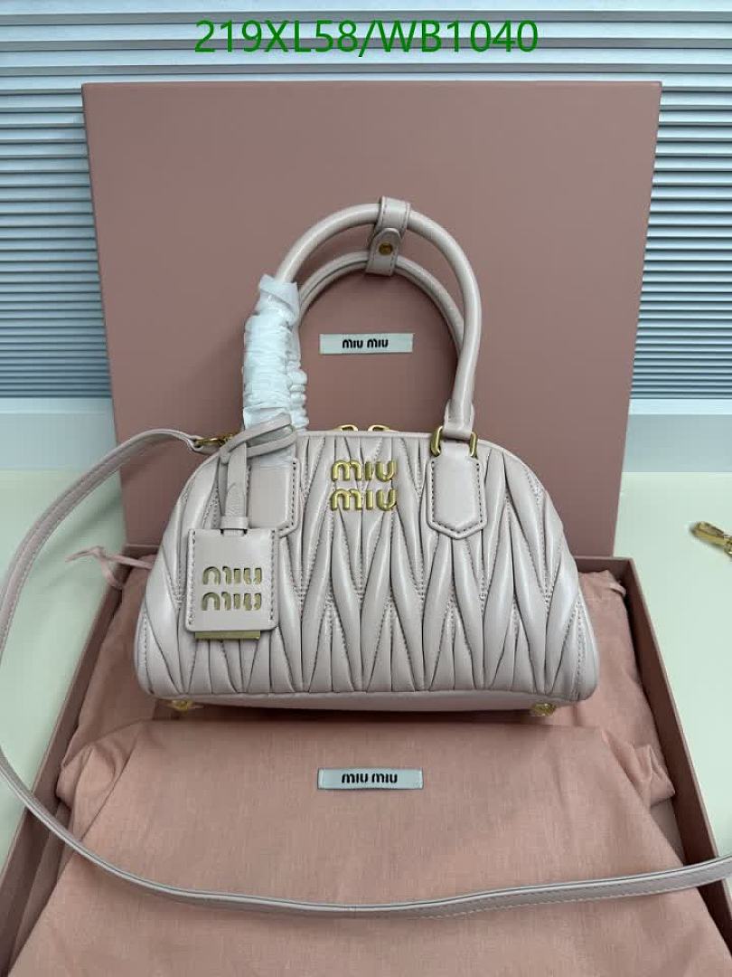 Miu Miu-Bag-Mirror Quality Code: WB1040 $: 219USD