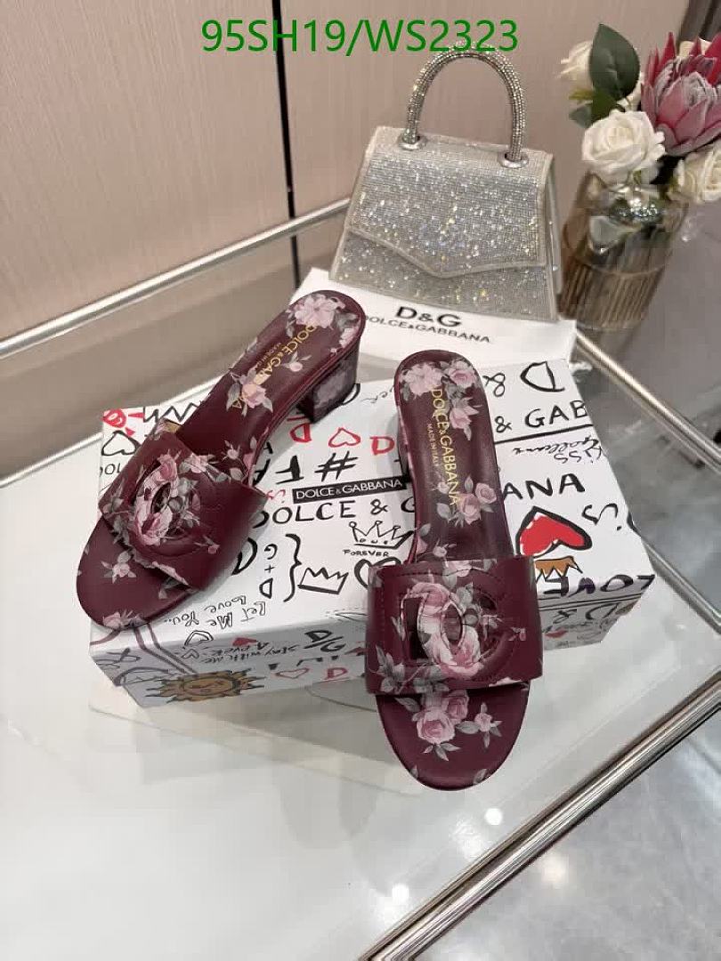 D&G-Women Shoes Code: WS2323 $: 95USD