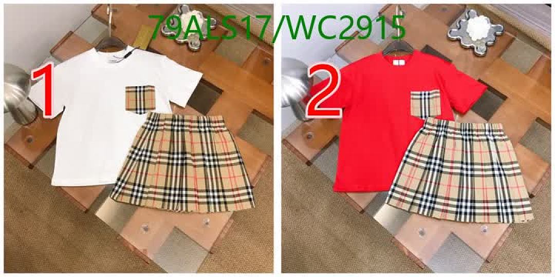 Burberry-Kids Clothing Code: WC2915 $: 79USD