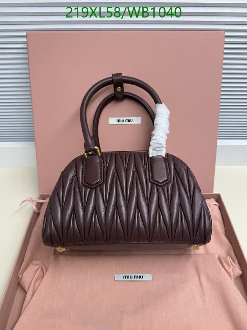 Miu Miu-Bag-Mirror Quality Code: WB1040 $: 219USD
