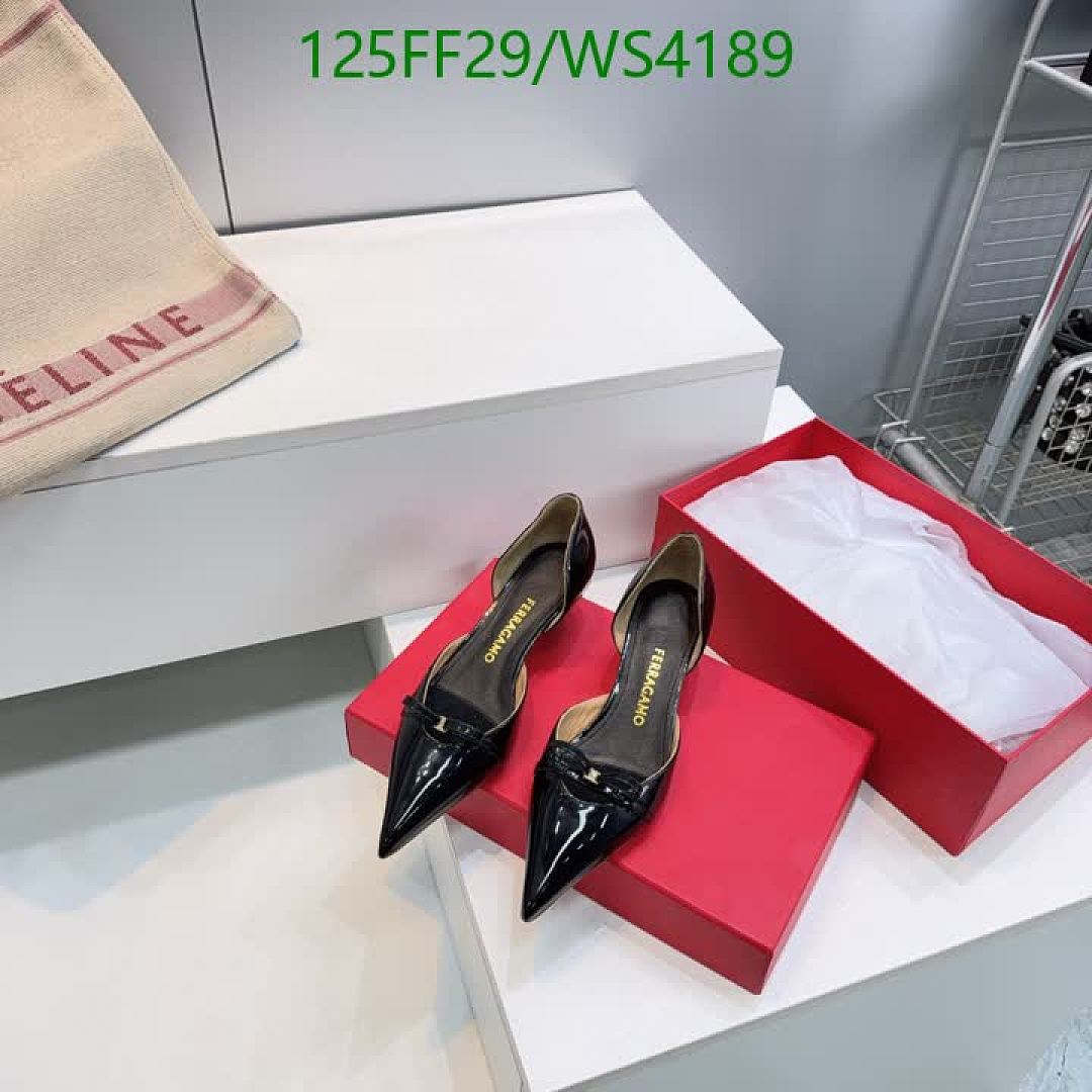Ferragamo-Women Shoes Code: WS4189 $: 125USD