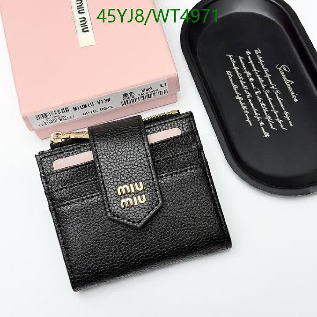 Miu Miu-Wallet-4A Quality Code: WT4971 $: 45USD