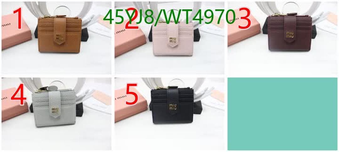 Miu Miu-Wallet-4A Quality Code: WT4970 $: 45USD