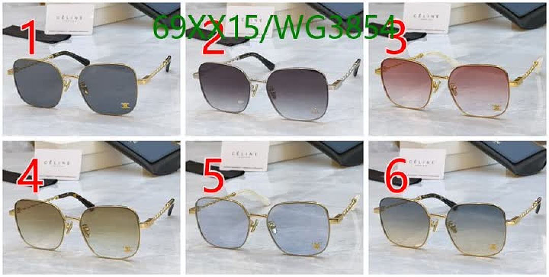 Celine-Glasses Code: WG3854 $: 69USD