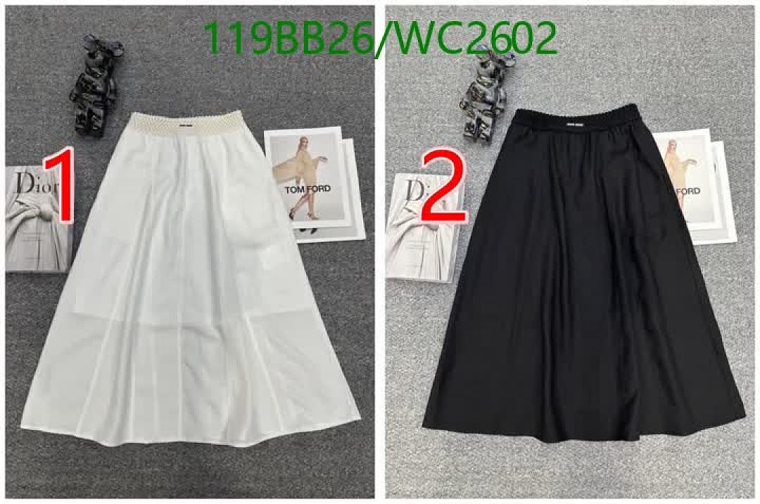 Miu Miu-Clothing Code: WC2602 $: 119USD