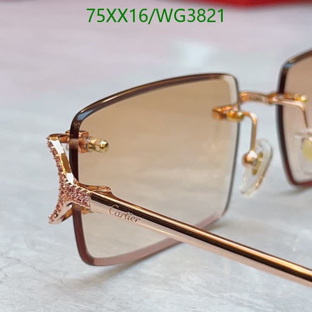 Cartier-Glasses Code: WG3821 $: 75USD