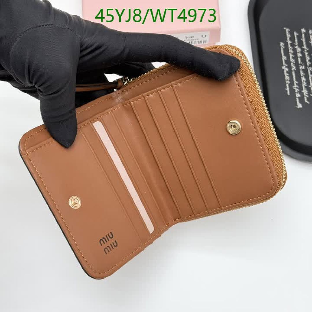Miu Miu-Wallet-4A Quality Code: WT4973 $: 45USD