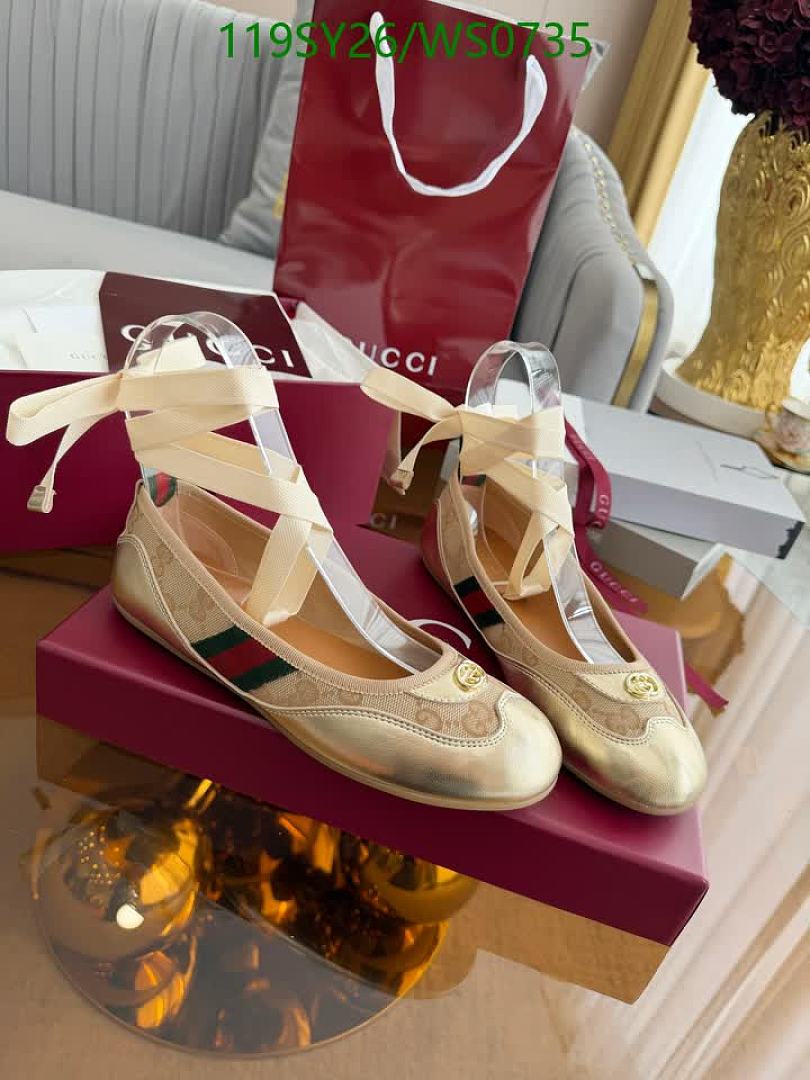 Gucci-Women Shoes Code: WS0735 $: 119USD