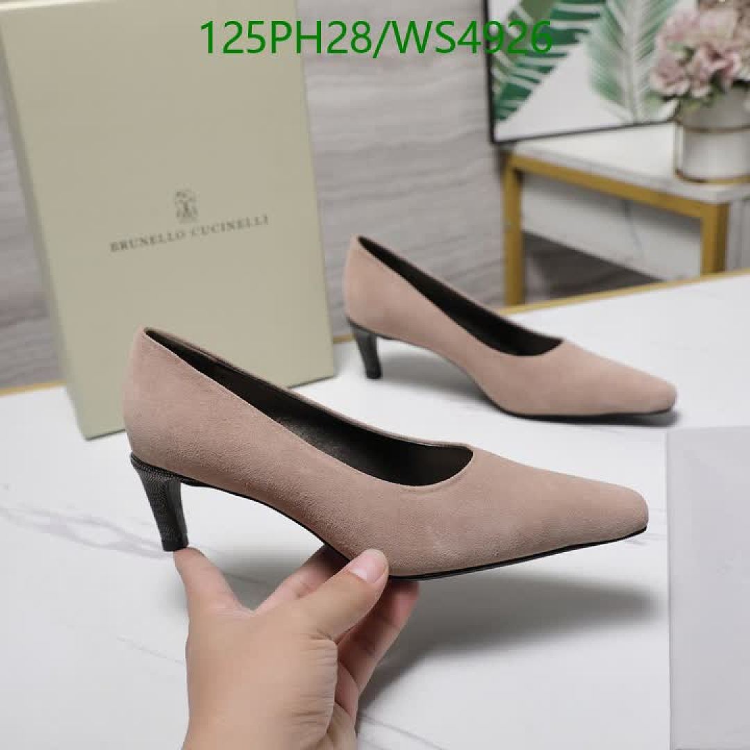 Brunello Cucinelli-Women Shoes Code: WS4926 $: 125USD