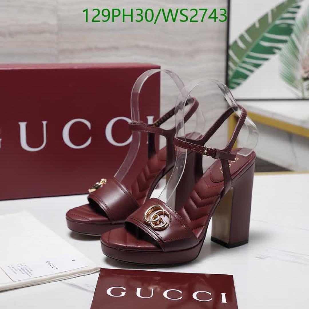 Gucci-Women Shoes Code: WS2743 $: 129USD