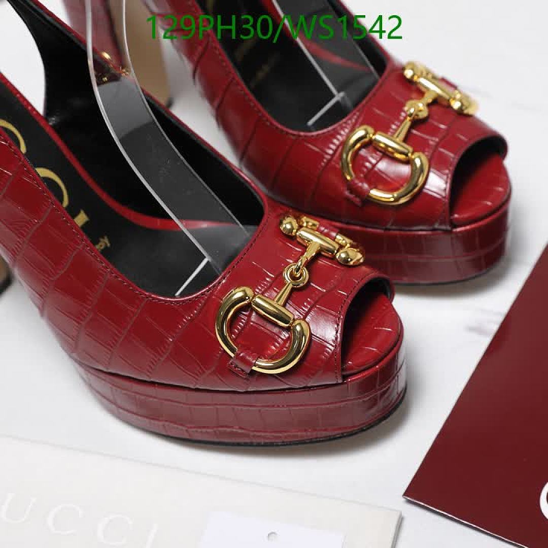 Gucci-Women Shoes Code: WS1542 $: 129USD