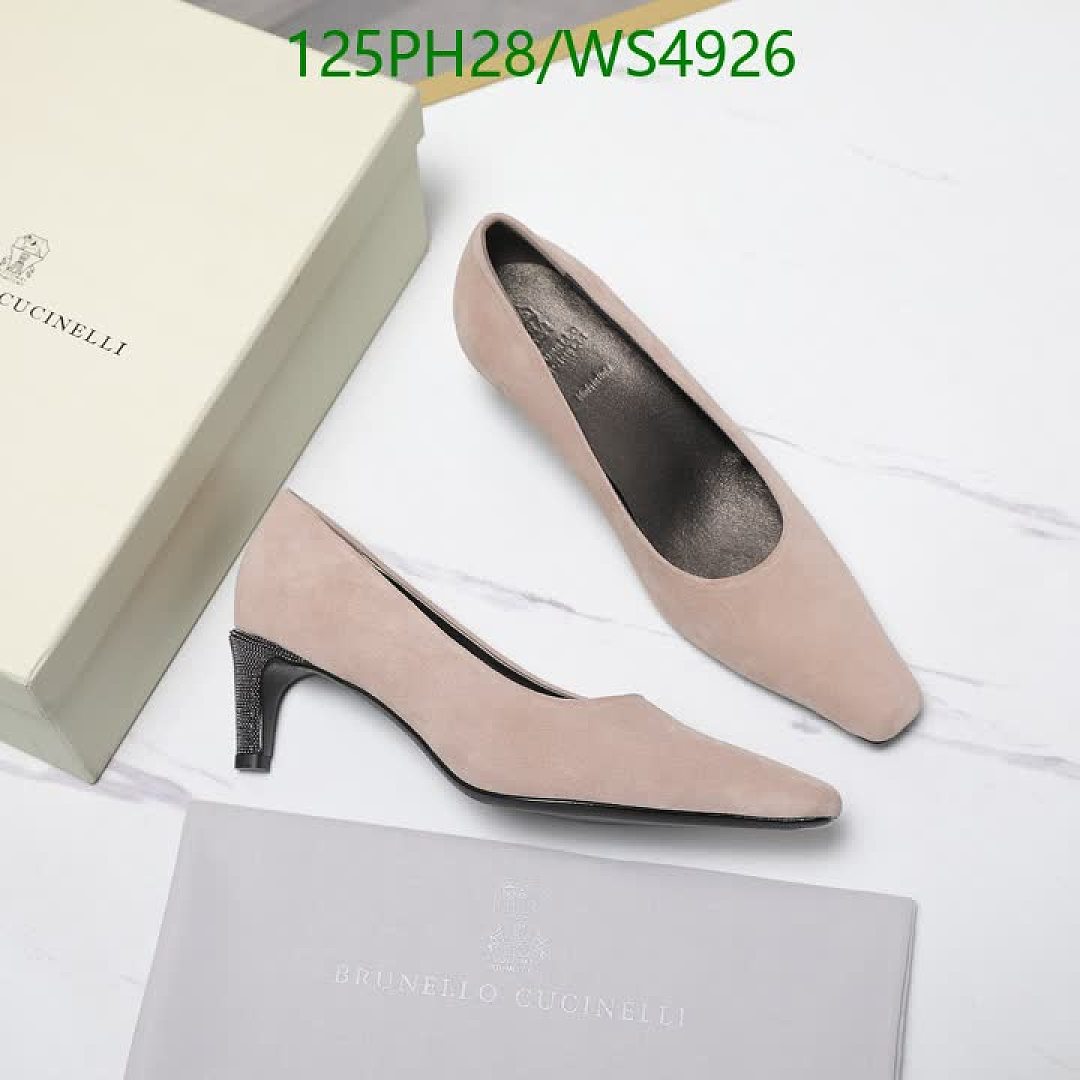 Brunello Cucinelli-Women Shoes Code: WS4926 $: 125USD