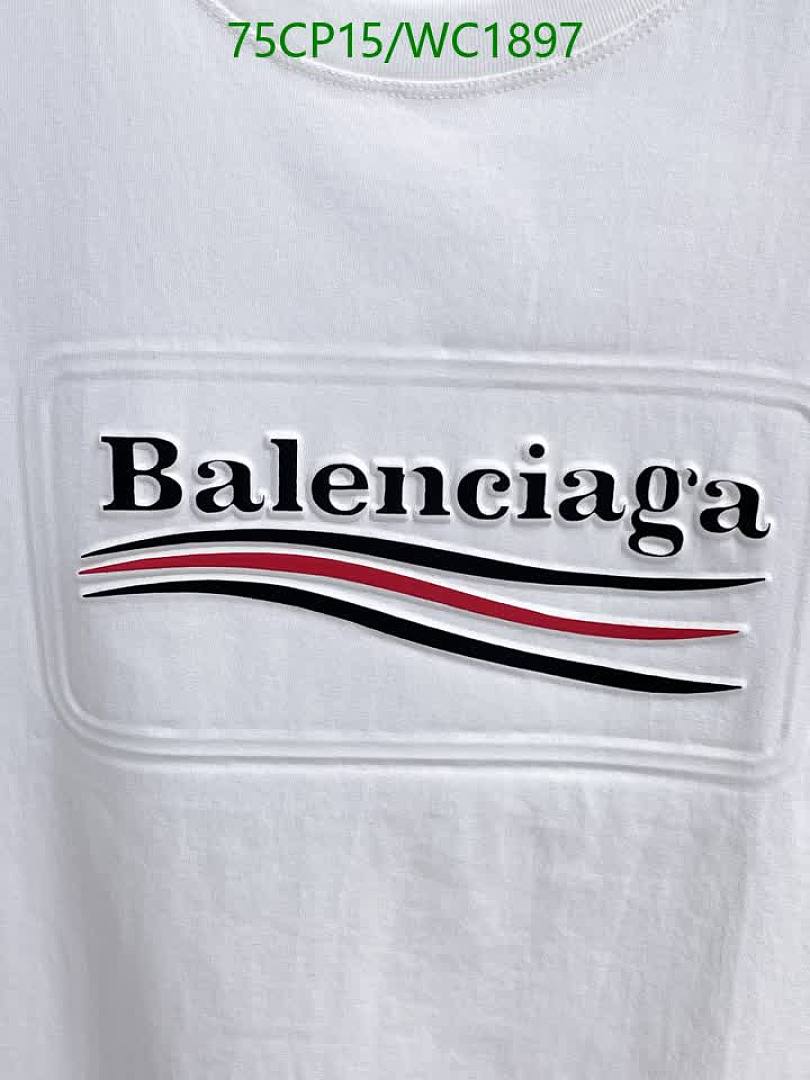 Balenciaga-Clothing Code: WC1897 $: 75USD