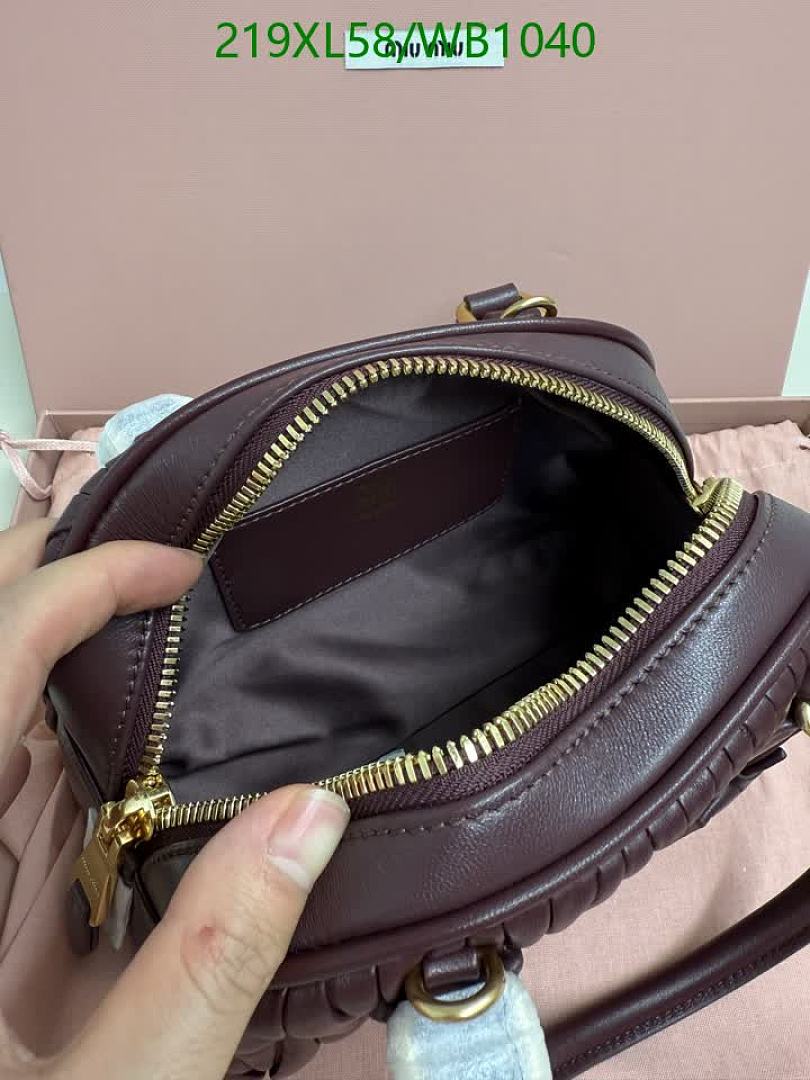 Miu Miu-Bag-Mirror Quality Code: WB1040 $: 219USD