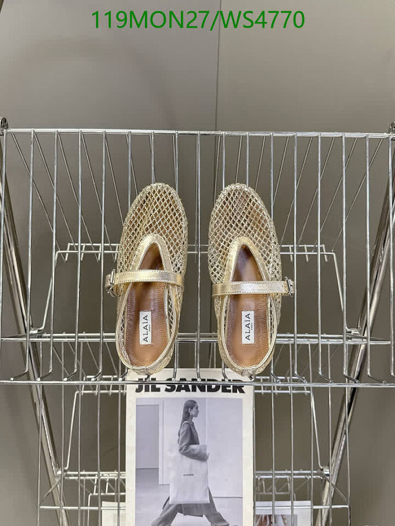 Alaia-Women Shoes Code: WS4770 $: 119USD