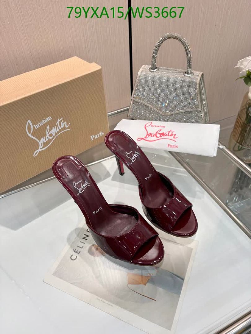 Christian Louboutin-Women Shoes Code: WS3667 $: 79USD