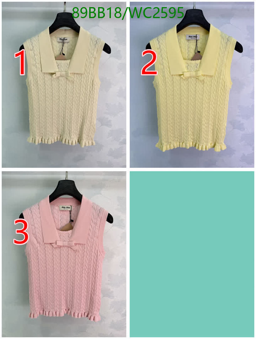 Miu Miu-Clothing Code: WC2595 $: 89USD