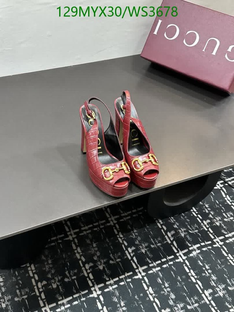 Gucci-Women Shoes Code: WS3678 $: 129USD