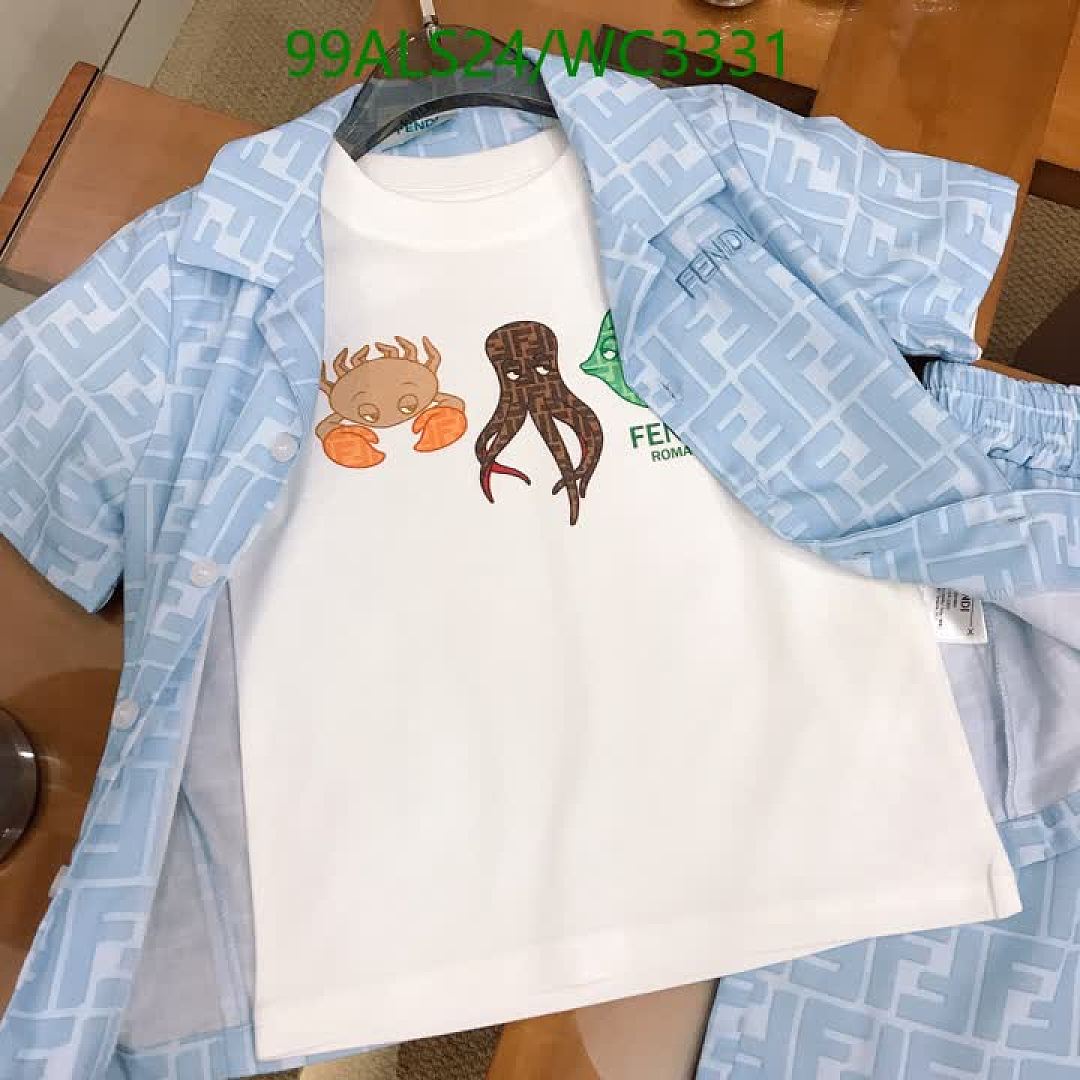 Fendi-Kids clothing Code: WC3331 $: 99USD