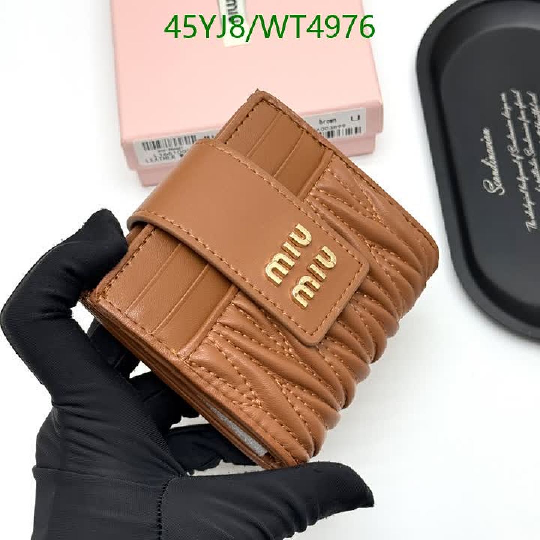 Miu Miu-Wallet-4A Quality Code: WT4976 $: 45USD