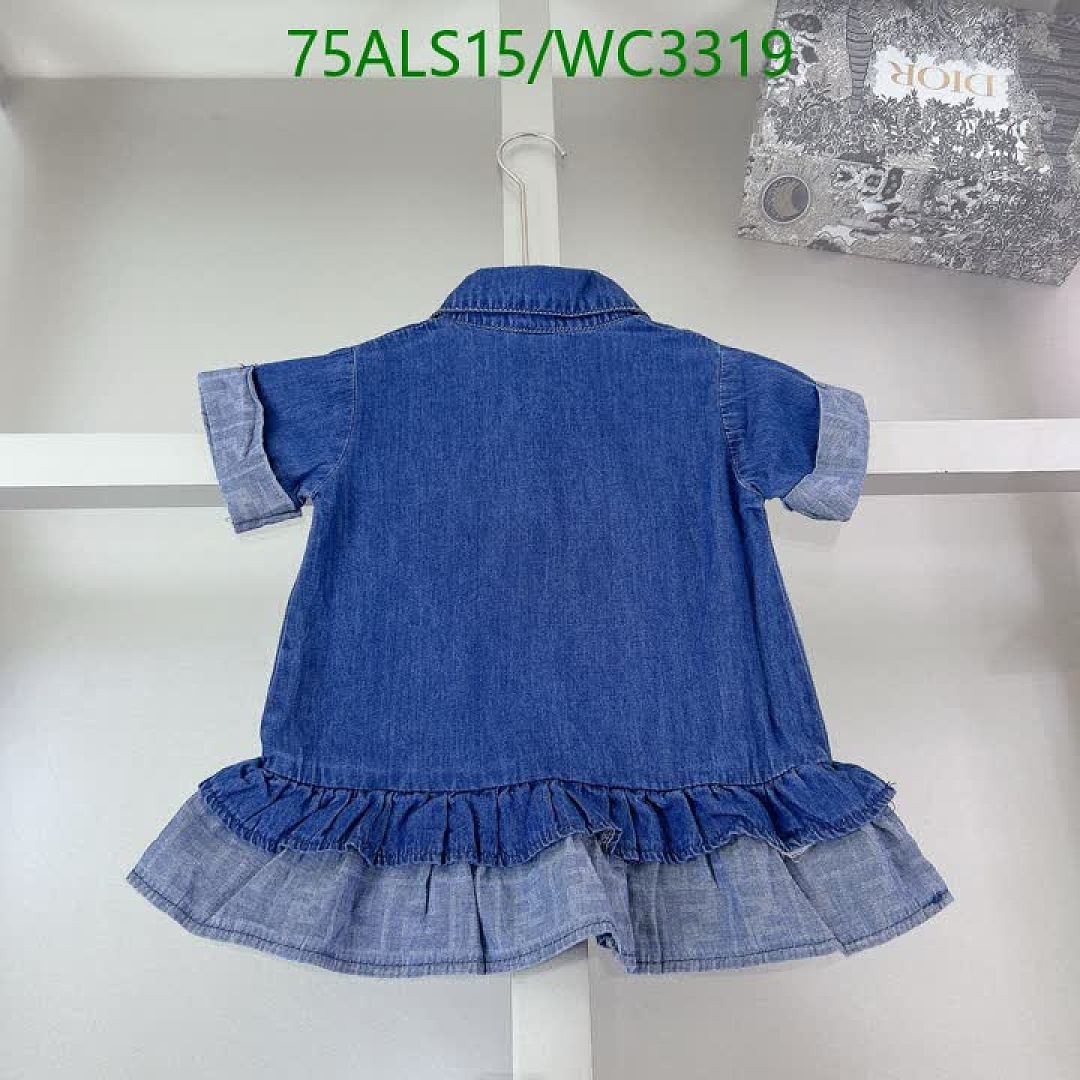Fendi-Kids clothing Code: WC3319 $: 75USD