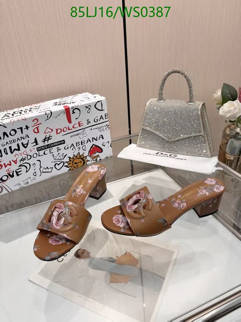 D&G-Women Shoes Code: WS0387 $: 85USD