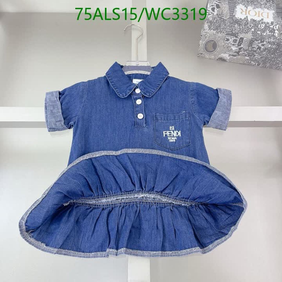 Fendi-Kids clothing Code: WC3319 $: 75USD