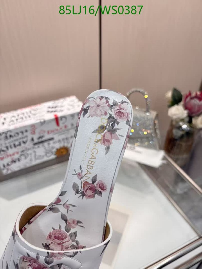 D&G-Women Shoes Code: WS0387 $: 85USD