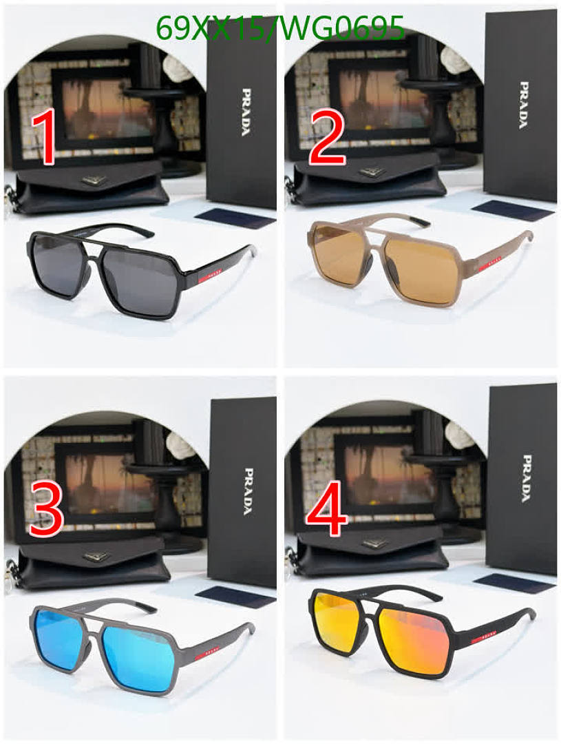 Prada-Glasses Code: WG0695 $: 69USD