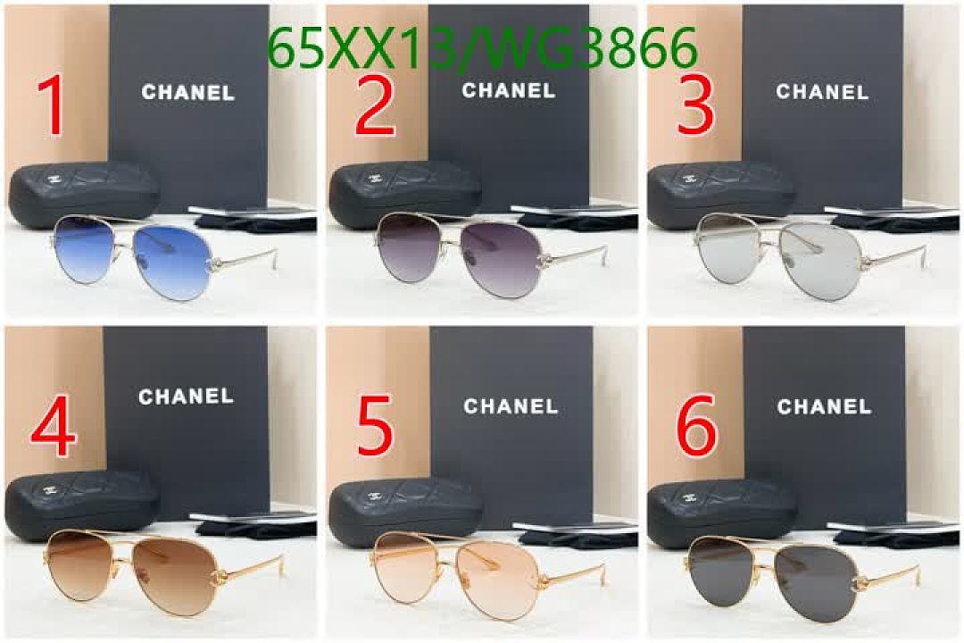 Chanel-Glasses Code: WG3866 $: 65USD