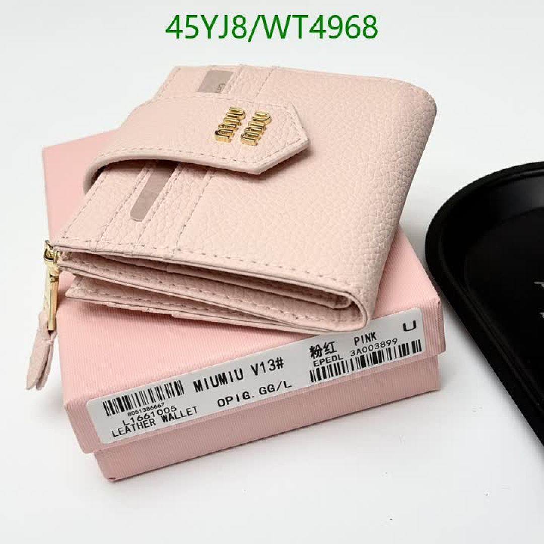 Miu Miu-Wallet-4A Quality Code: WT4968 $: 45USD