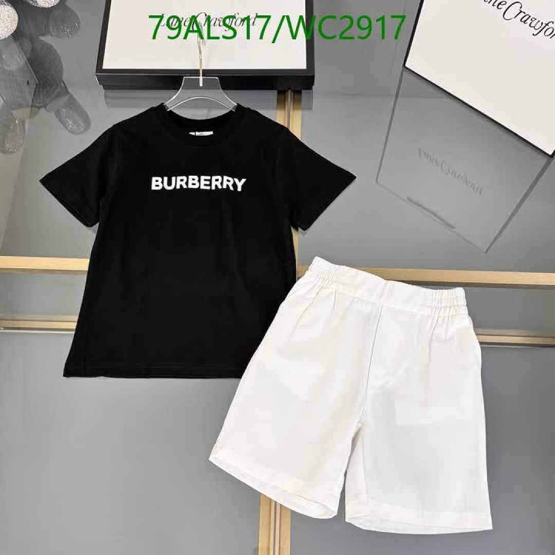Burberry-Kids Clothing Code: WC2917 $: 79USD