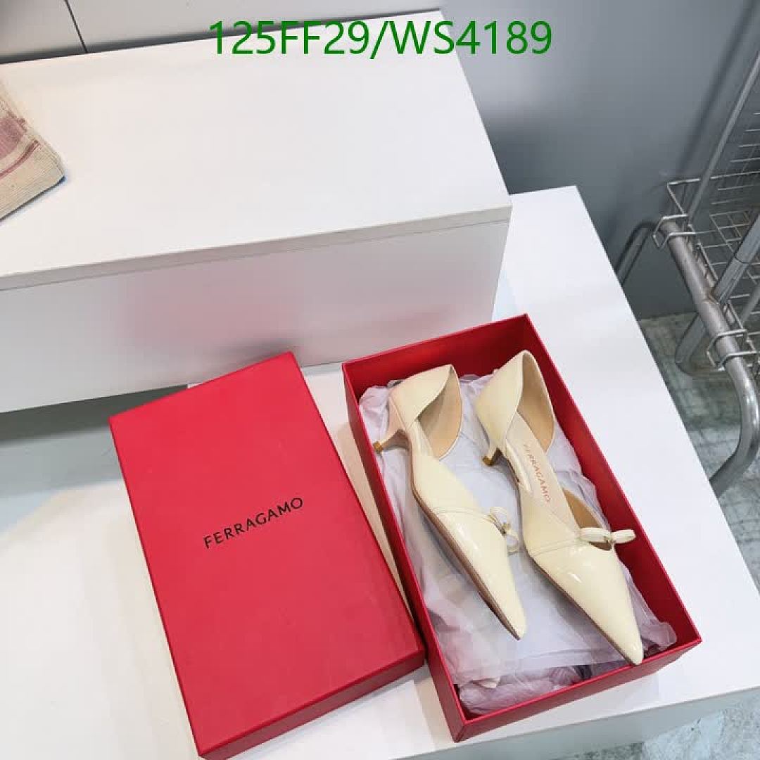 Ferragamo-Women Shoes Code: WS4189 $: 125USD