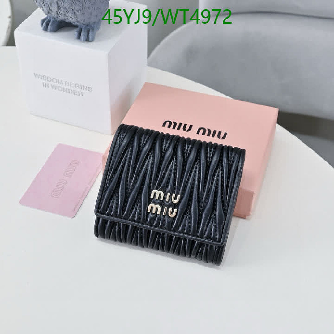 Miu Miu-Wallet-4A Quality Code: WT4972 $: 45USD