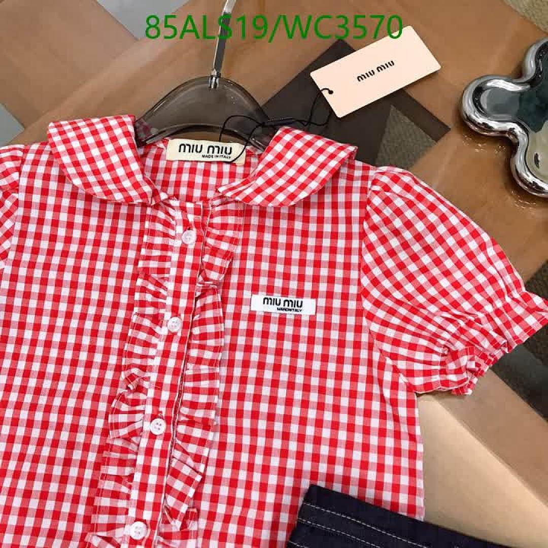 MIUMIU-Kids Clothing Code: WC3570 $: 85USD