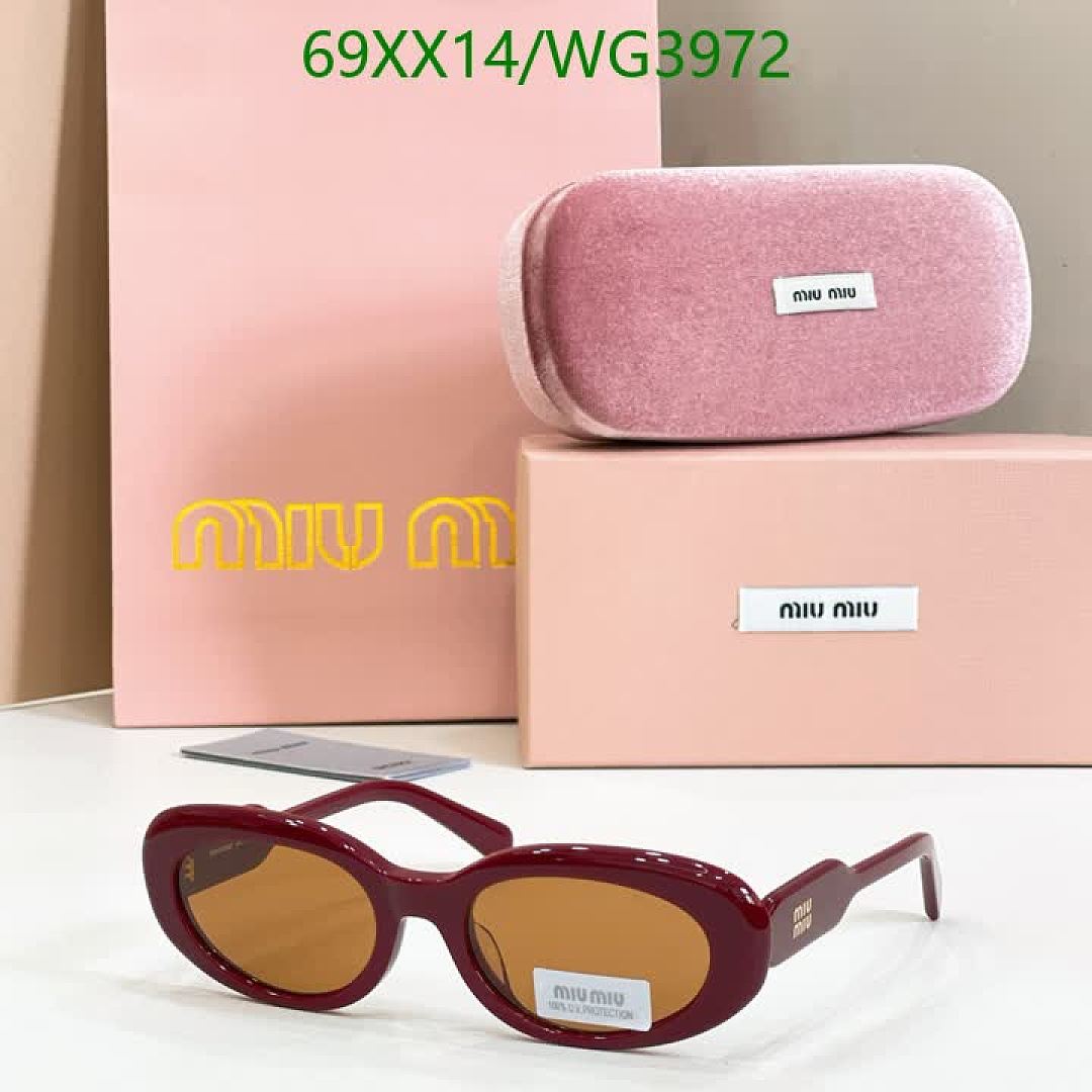 Miu Miu-Glasses Code: WG3972 $: 69USD