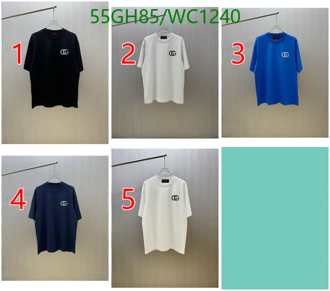 Gucci-Clothing Code: WC1240 $: 55USD