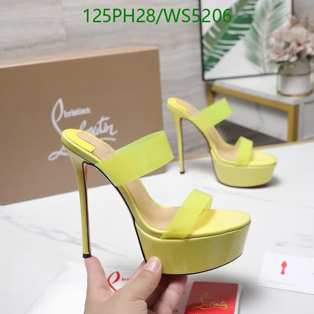 Christian Louboutin-Women Shoes Code: WS5206 $: 125USD