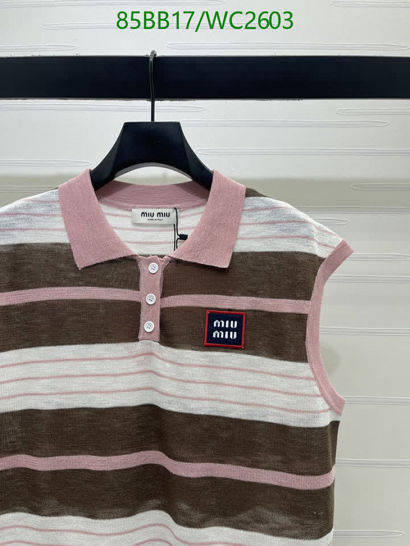 Miu Miu-Clothing Code: WC2603 $: 85USD