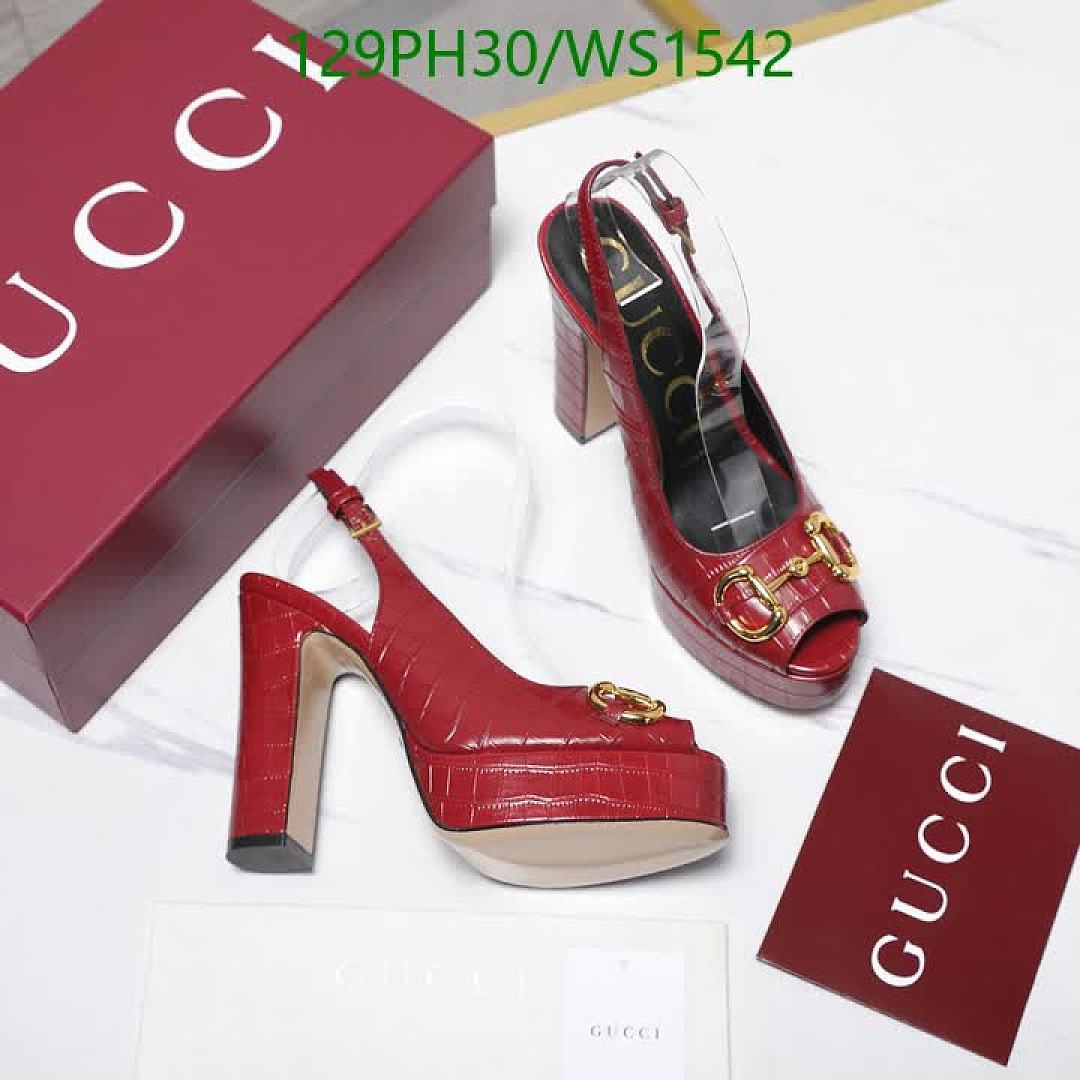 Gucci-Women Shoes Code: WS1542 $: 129USD