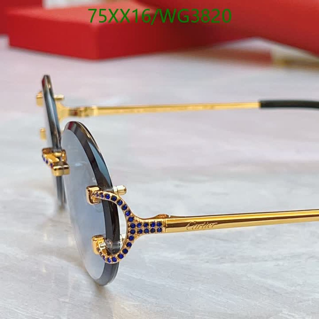 Cartier-Glasses Code: WG3820 $: 75USD