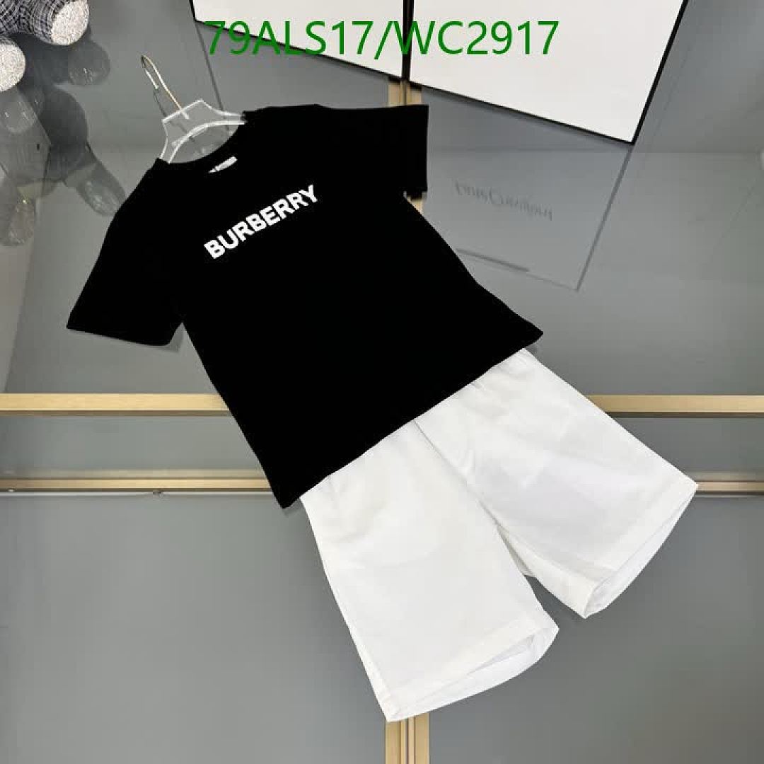Burberry-Kids Clothing Code: WC2917 $: 79USD