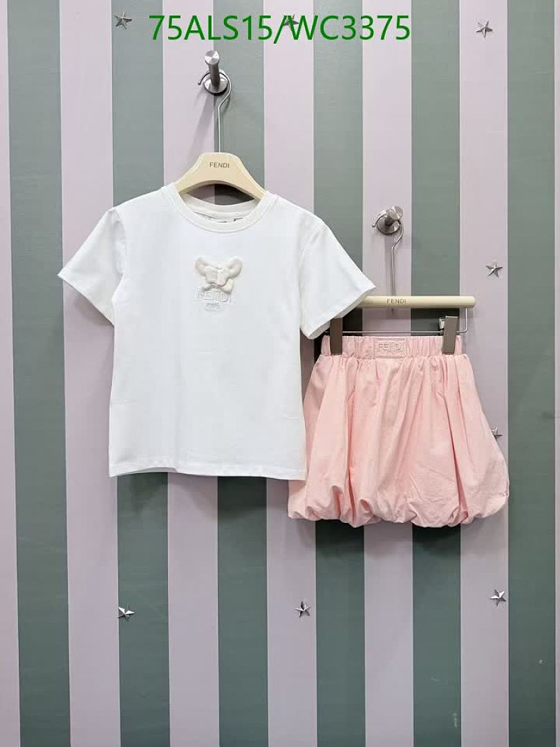 Fendi-Kids clothing Code: WC3375 $: 75USD