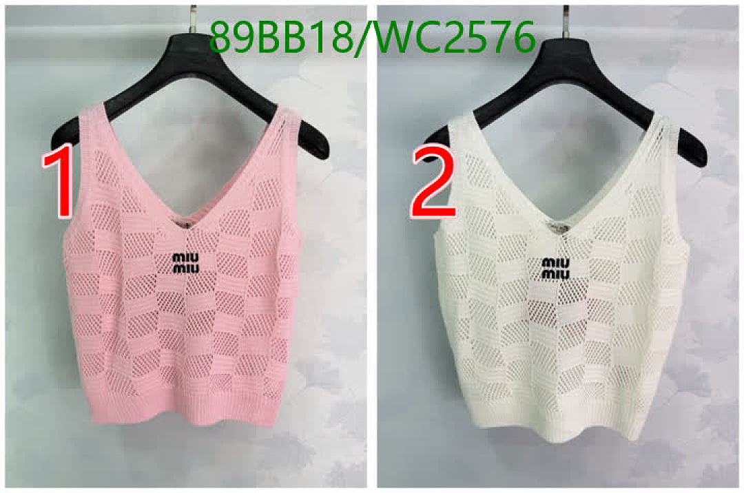 Miu Miu-Clothing Code: WC2576 $: 89USD
