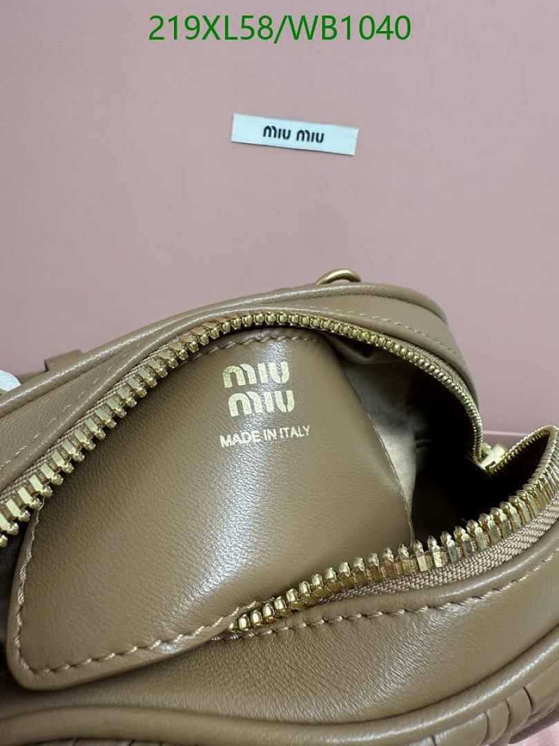 Miu Miu-Bag-Mirror Quality Code: WB1040 $: 219USD
