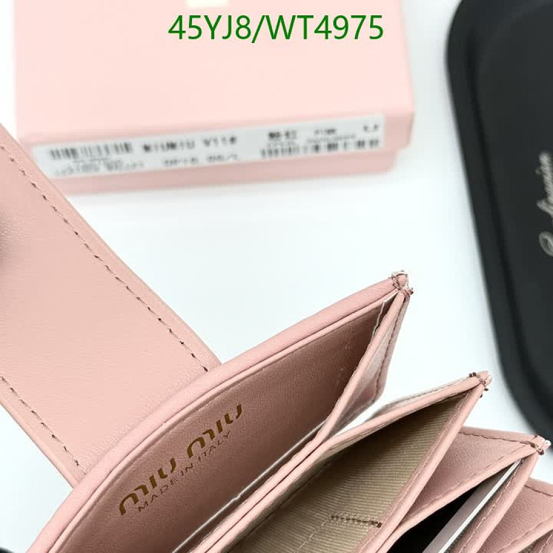 Miu Miu-Wallet-4A Quality Code: WT4975 $: 45USD
