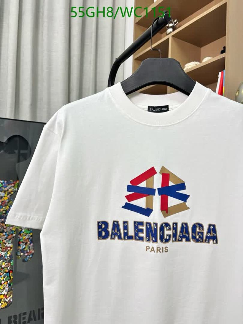Balenciaga-Clothing Code: WC1151 $: 55USD
