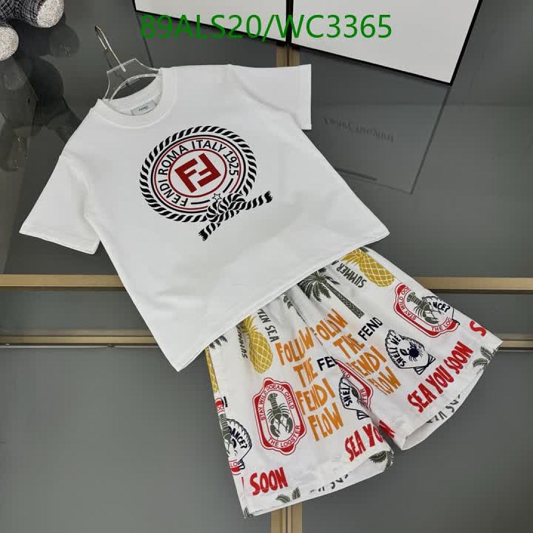 Fendi-Kids clothing Code: WC3365 $: 89USD